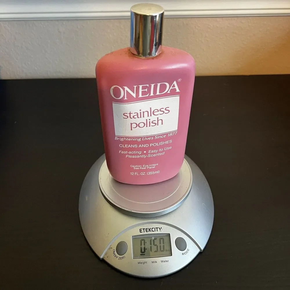 Oneida stainless polish